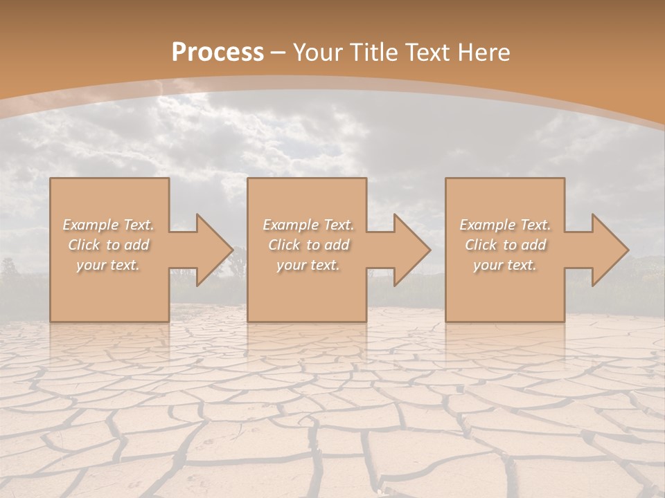 Stormy Waterless Rainy PowerPoint Template