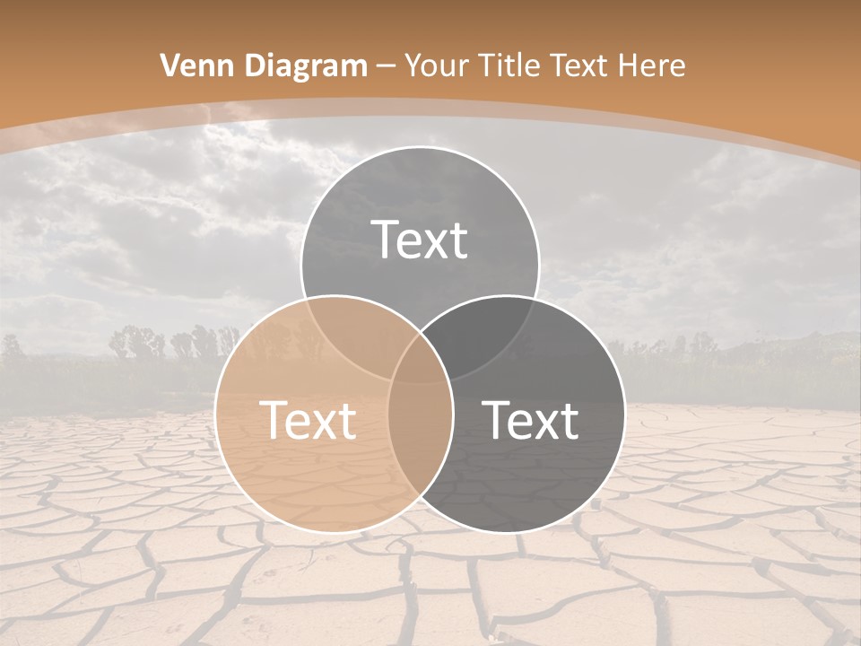 Stormy Waterless Rainy PowerPoint Template