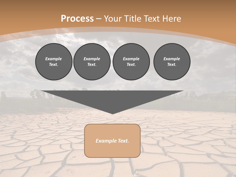 Stormy Waterless Rainy PowerPoint Template