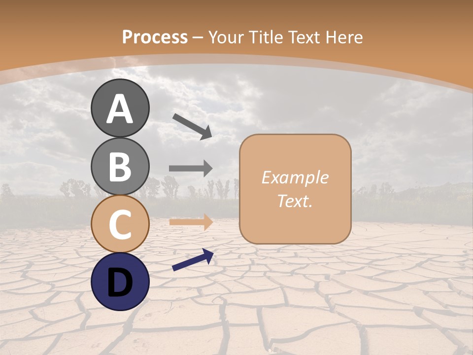 Stormy Waterless Rainy PowerPoint Template