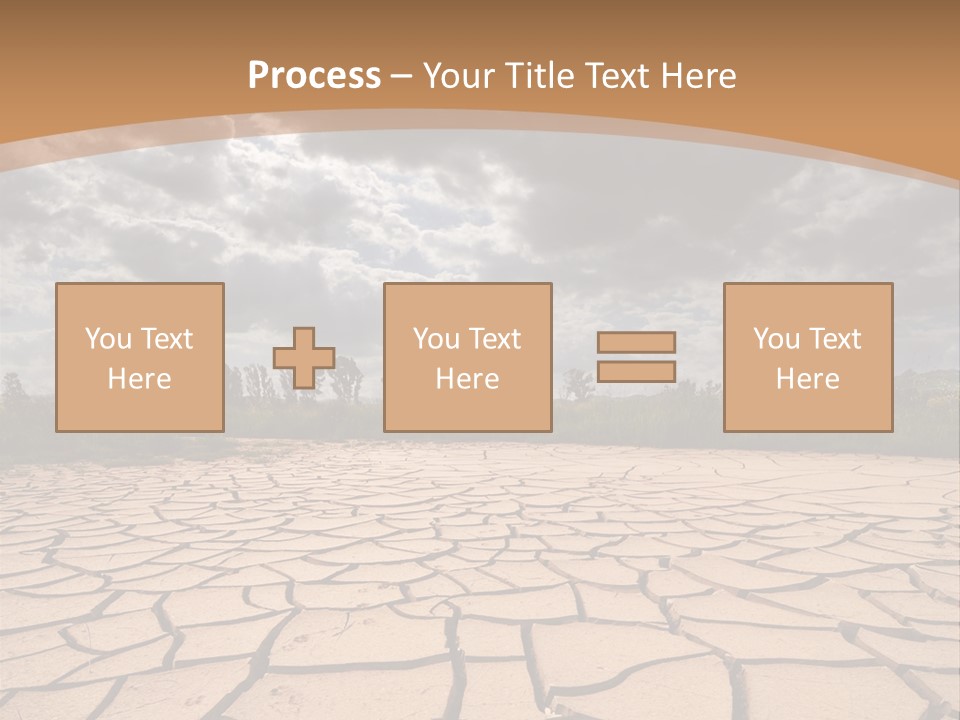 Stormy Waterless Rainy PowerPoint Template
