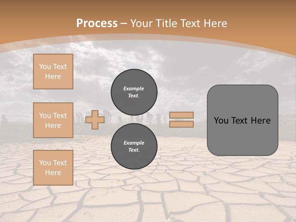 Stormy Waterless Rainy PowerPoint Template