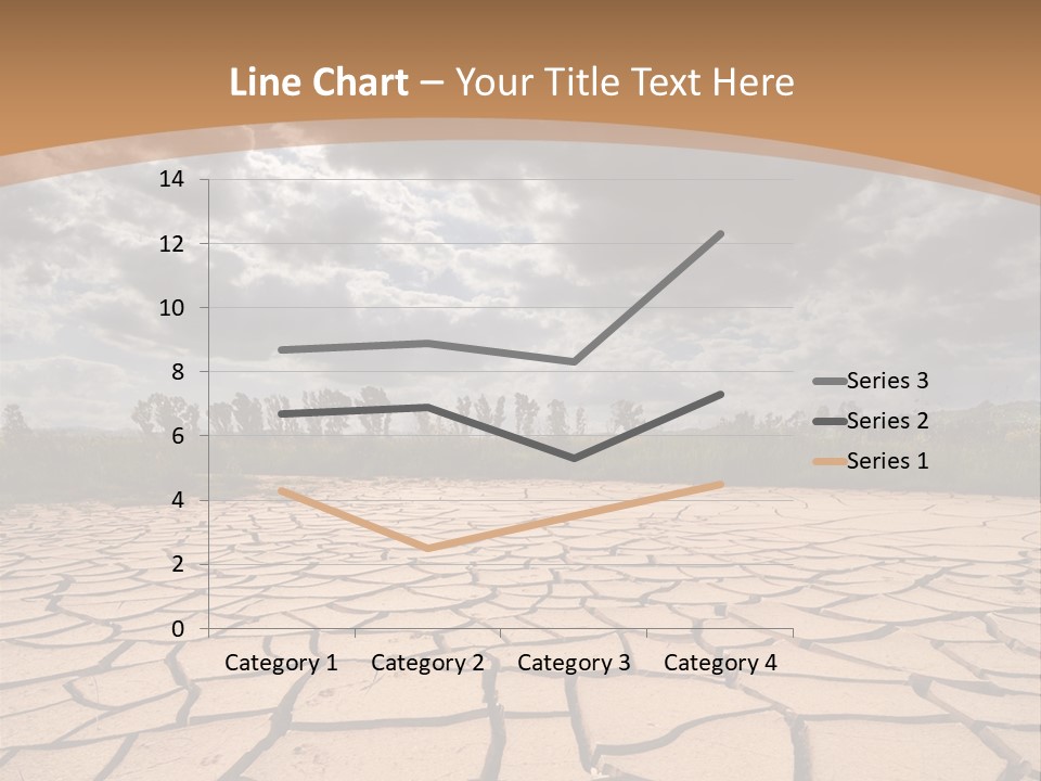 Stormy Waterless Rainy PowerPoint Template