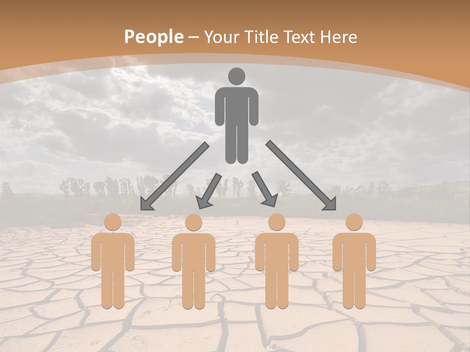 Stormy Waterless Rainy PowerPoint Template