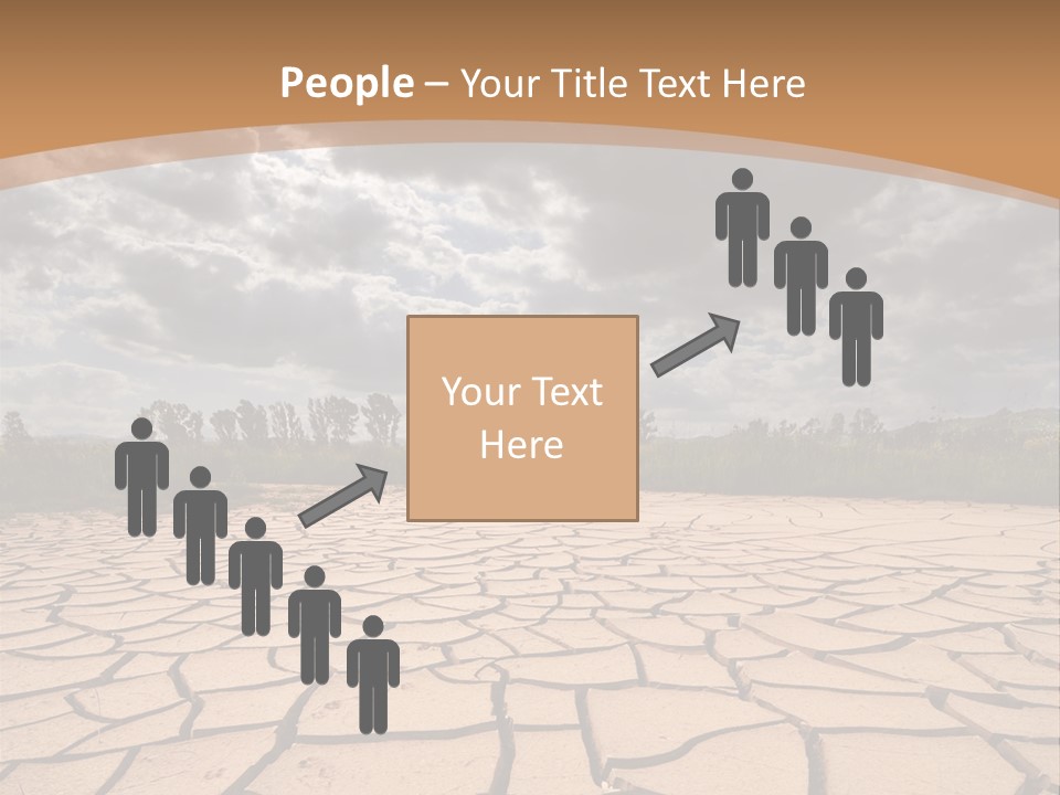 Stormy Waterless Rainy PowerPoint Template