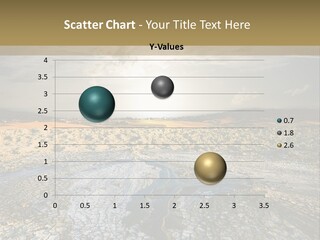 Scenic Global Dryness PowerPoint Template