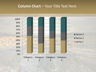 Scenic Global Dryness PowerPoint Template