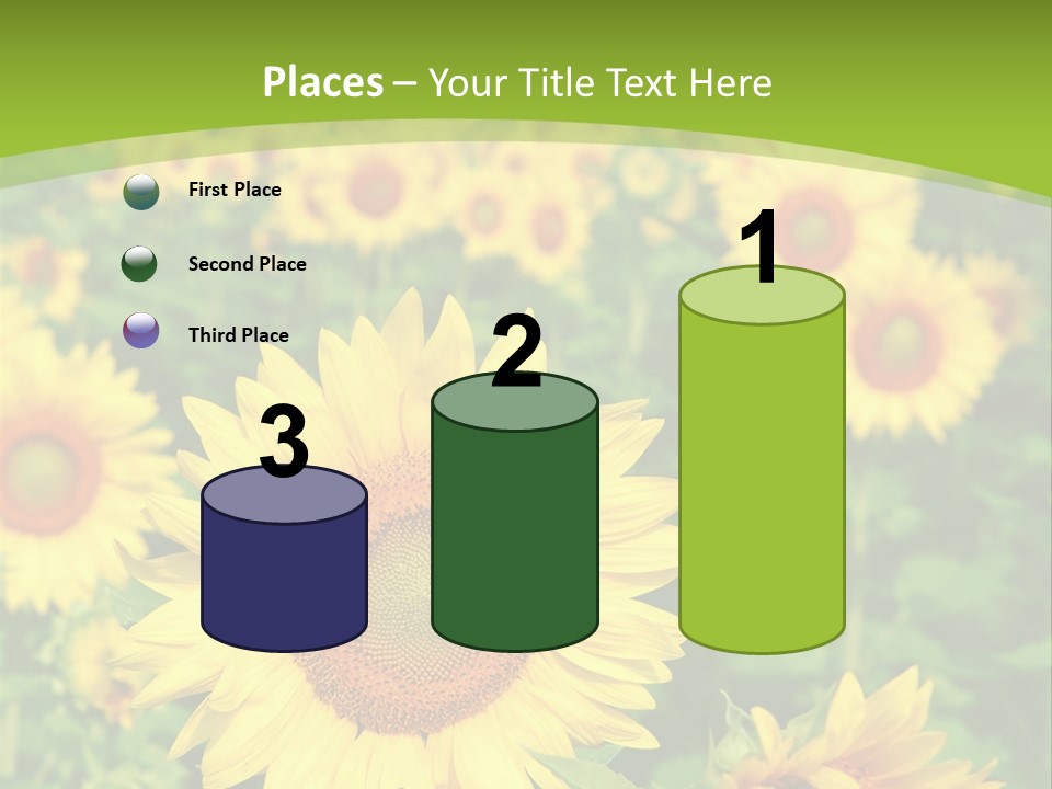 Growing Farming Sky PowerPoint Template