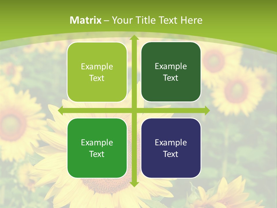 Growing Farming Sky PowerPoint Template