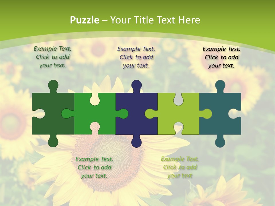 Growing Farming Sky PowerPoint Template