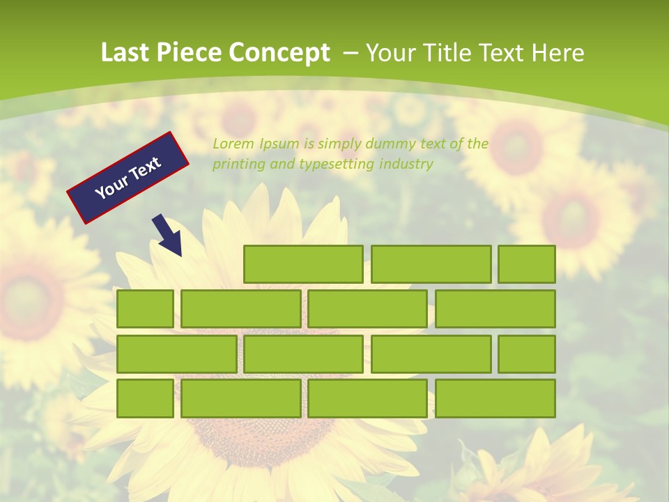 Growing Farming Sky PowerPoint Template