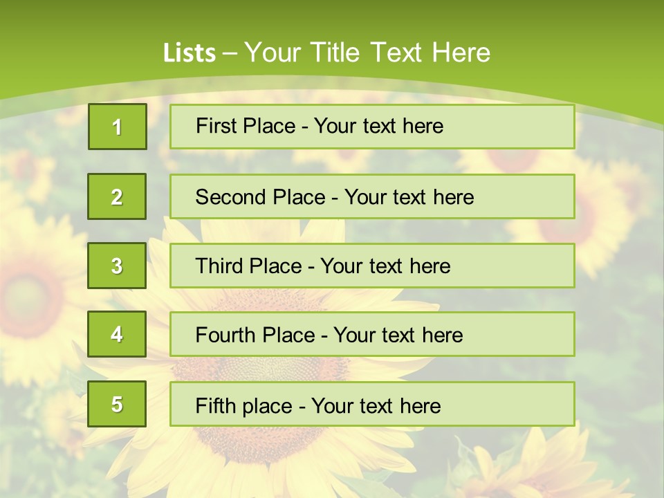 Growing Farming Sky PowerPoint Template