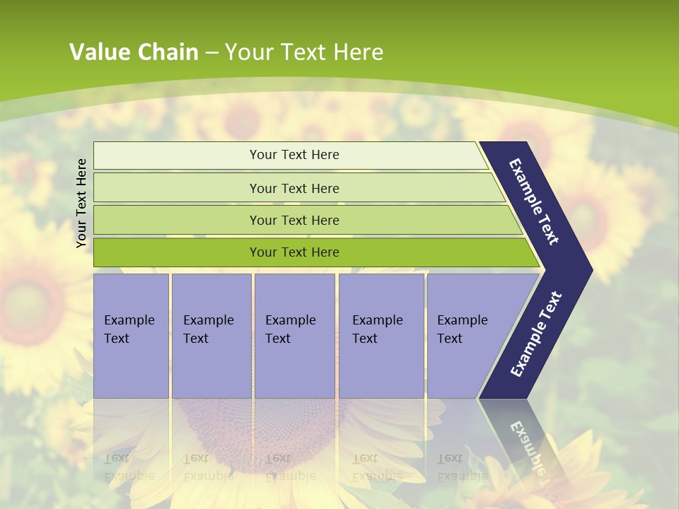 Growing Farming Sky PowerPoint Template