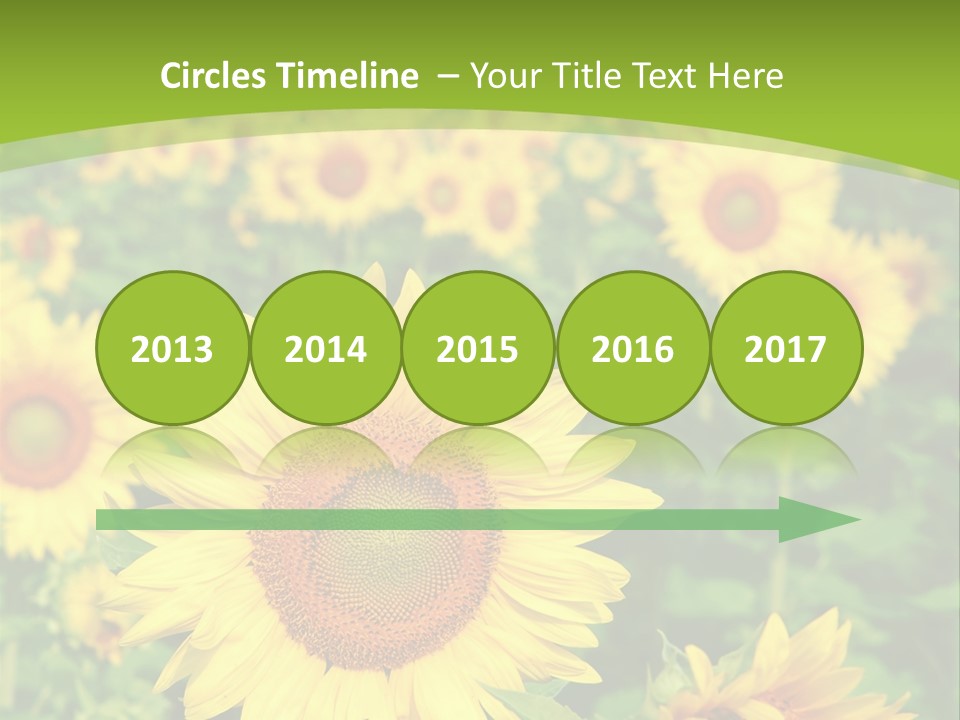 Growing Farming Sky PowerPoint Template