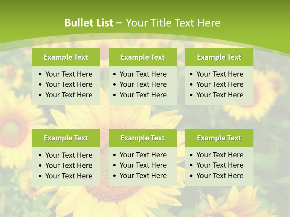 Growing Farming Sky PowerPoint Template