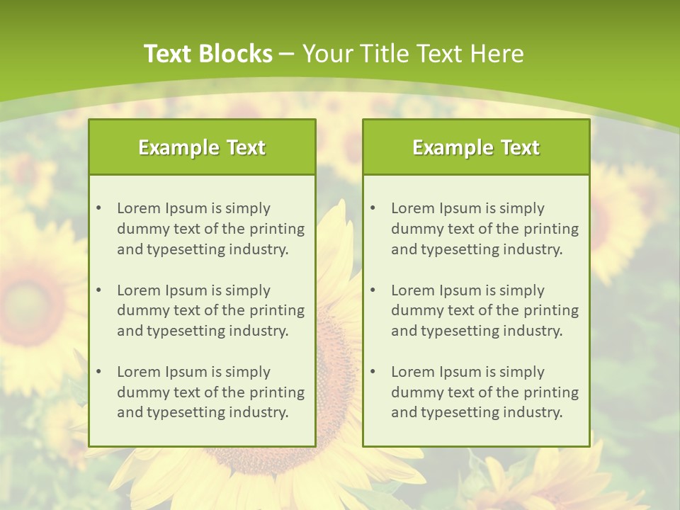 Growing Farming Sky PowerPoint Template