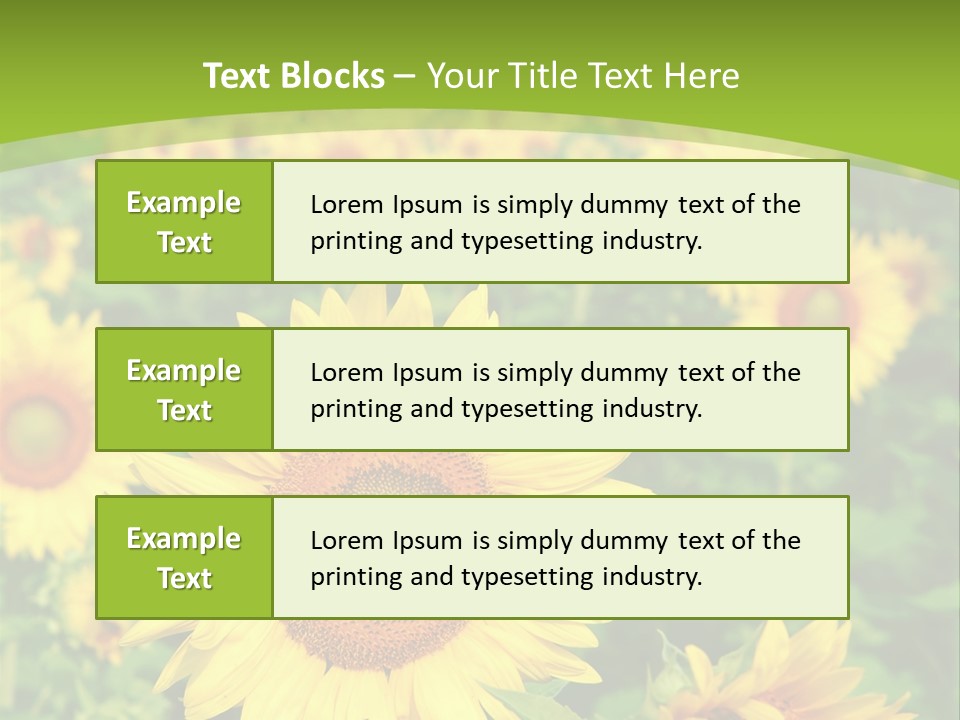 Growing Farming Sky PowerPoint Template