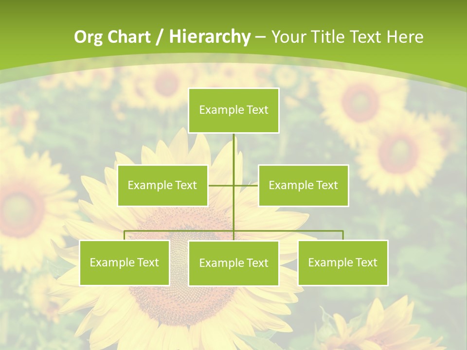 Growing Farming Sky PowerPoint Template