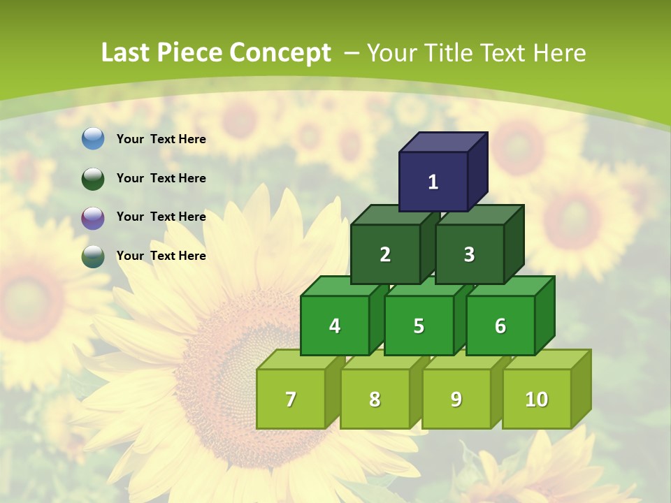 Growing Farming Sky PowerPoint Template