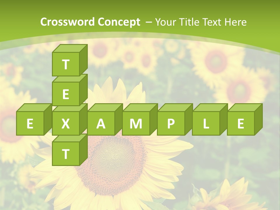 Growing Farming Sky PowerPoint Template