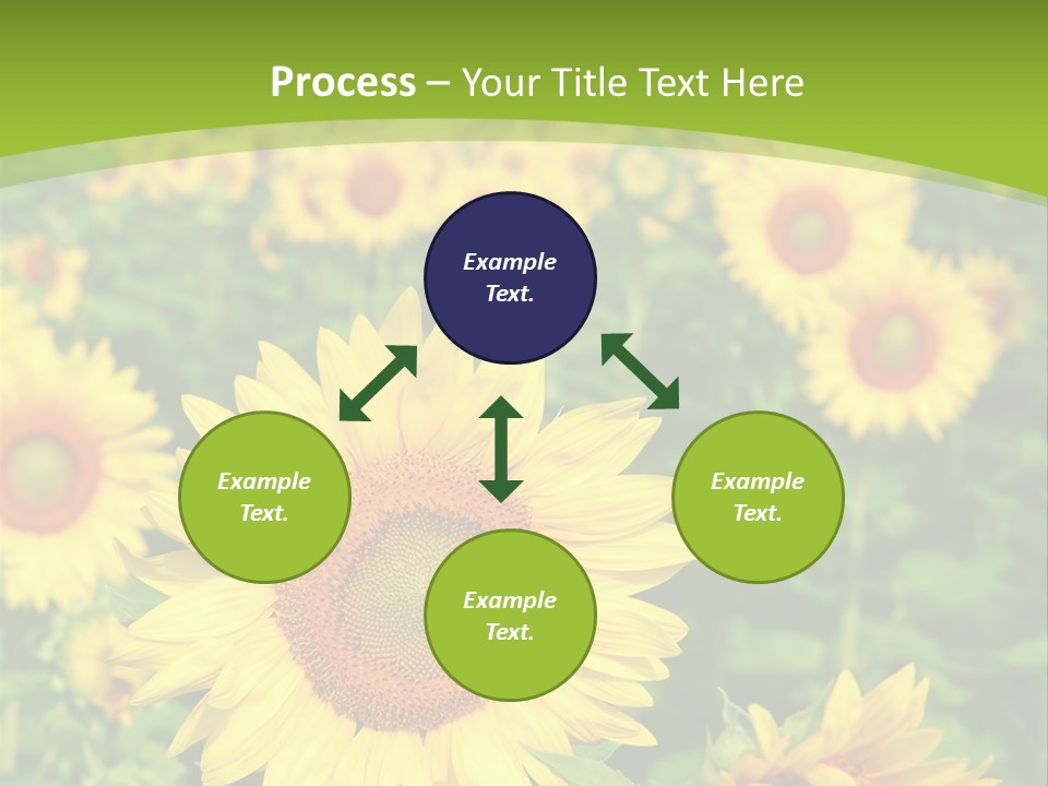 Growing Farming Sky PowerPoint Template