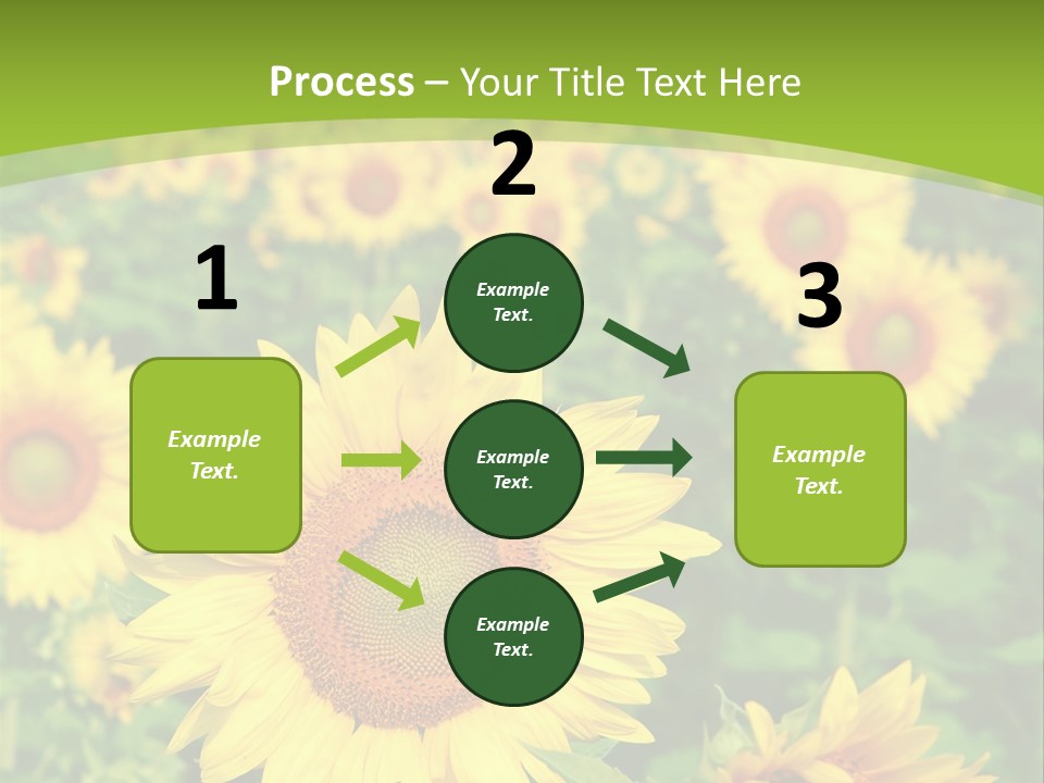 Growing Farming Sky PowerPoint Template