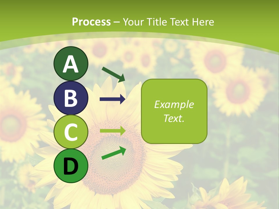 Growing Farming Sky PowerPoint Template