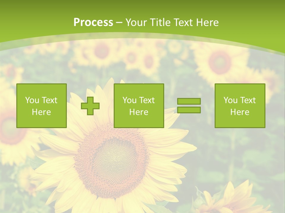 Growing Farming Sky PowerPoint Template
