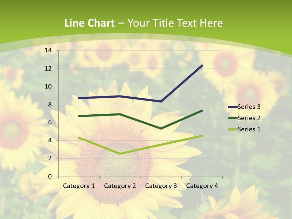 Growing Farming Sky PowerPoint Template