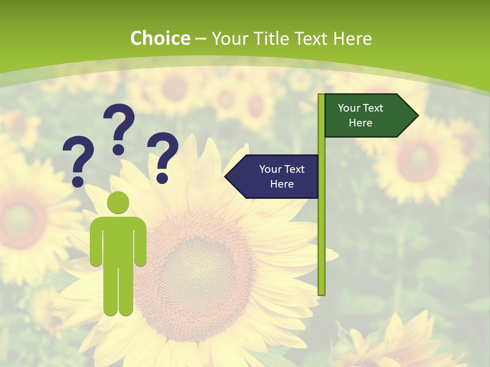 Growing Farming Sky PowerPoint Template