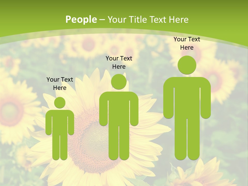 Growing Farming Sky PowerPoint Template