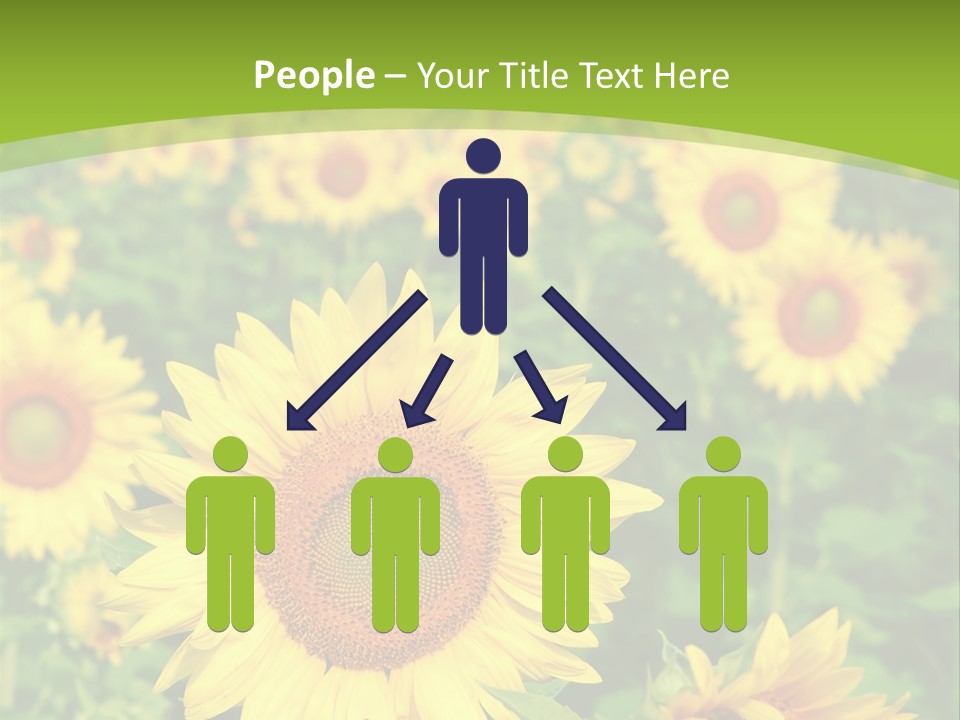 Growing Farming Sky PowerPoint Template