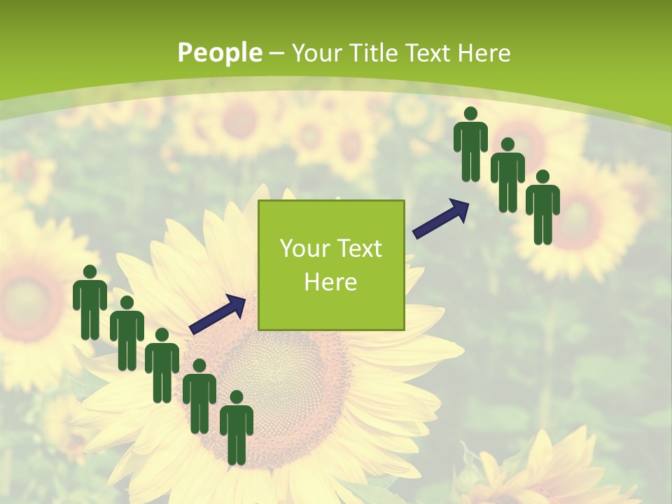 Growing Farming Sky PowerPoint Template