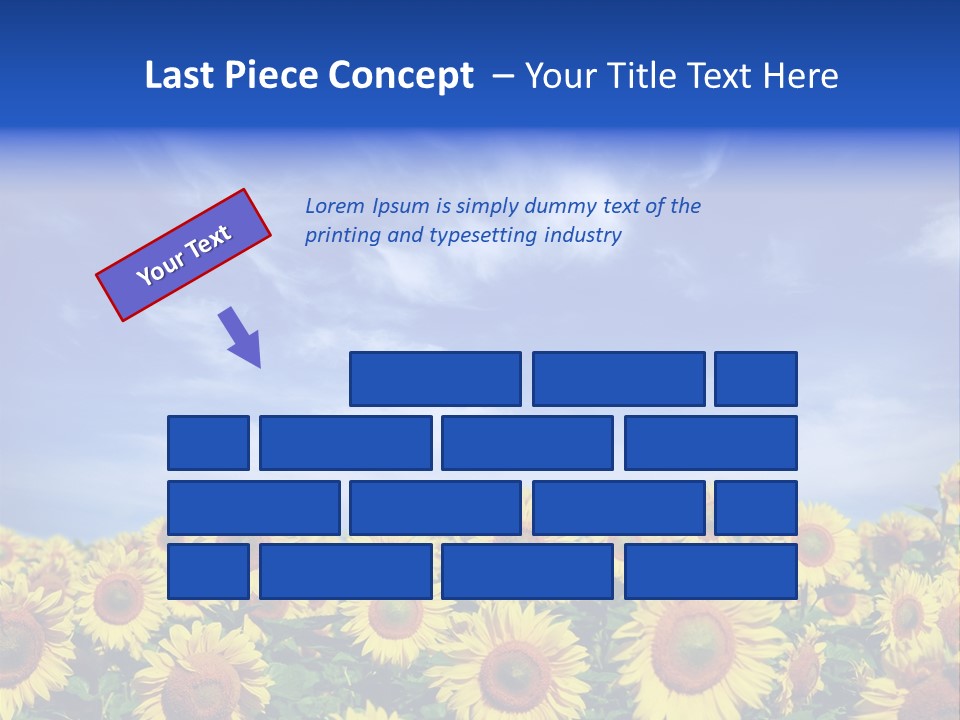 Sunny Field Growth PowerPoint Template