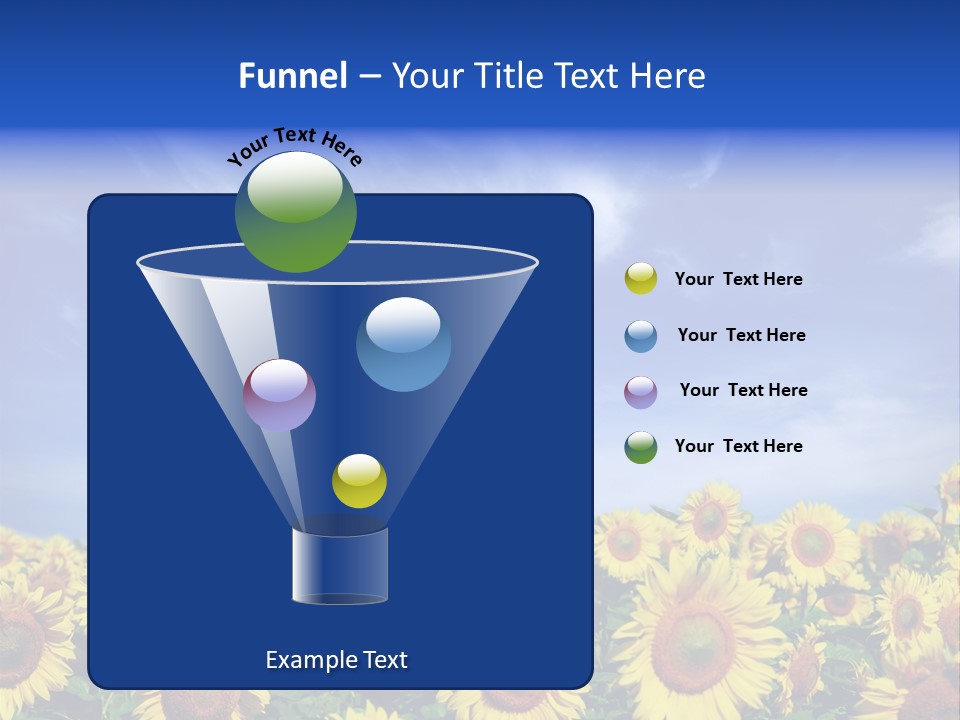Sunny Field Growth PowerPoint Template