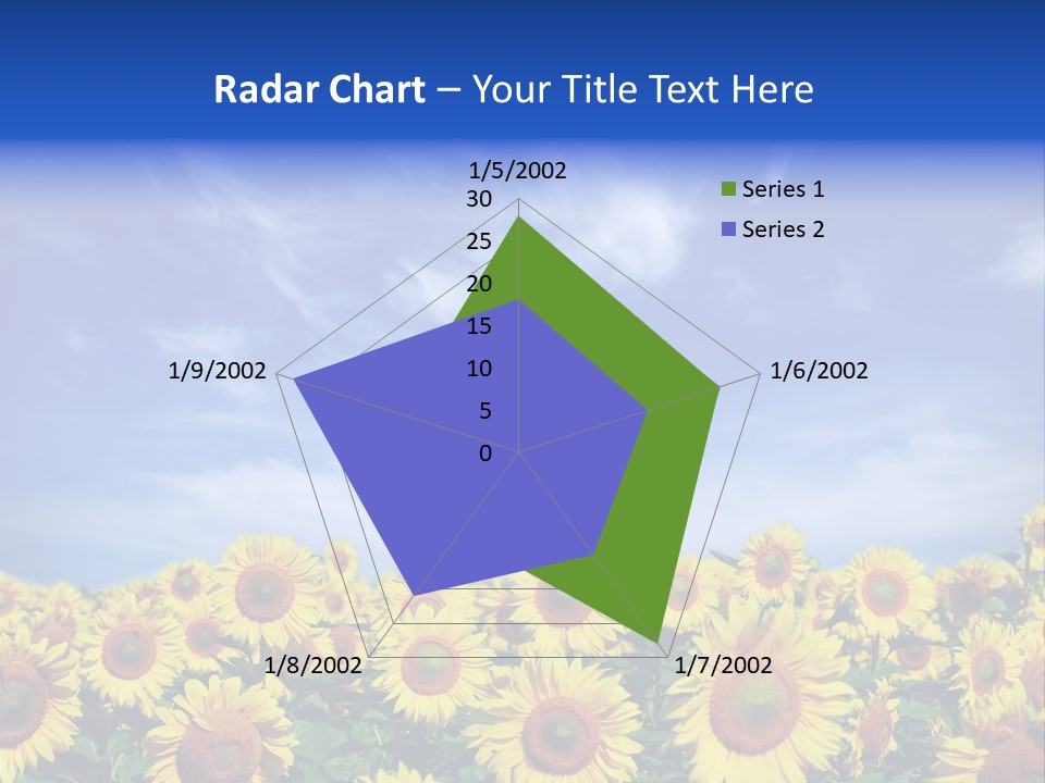Sunny Field Growth PowerPoint Template