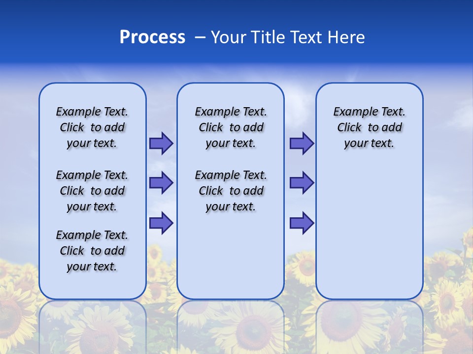 Sunny Field Growth PowerPoint Template