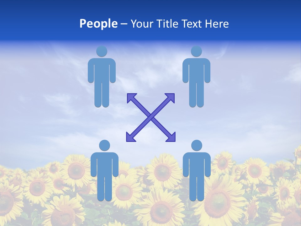 Sunny Field Growth PowerPoint Template