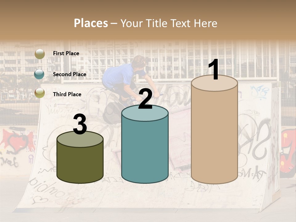 High Lifestyle Skatepark PowerPoint Template