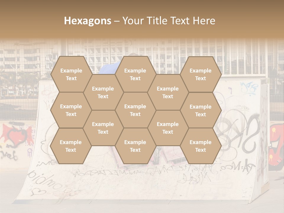 High Lifestyle Skatepark PowerPoint Template