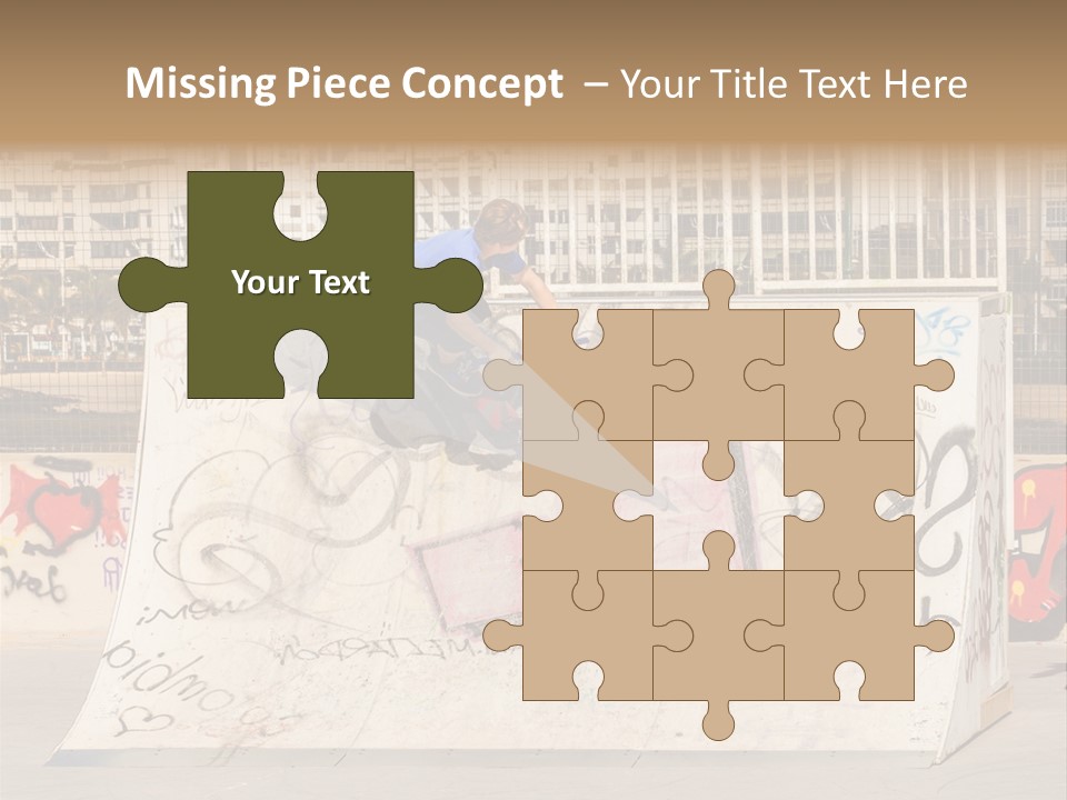 High Lifestyle Skatepark PowerPoint Template