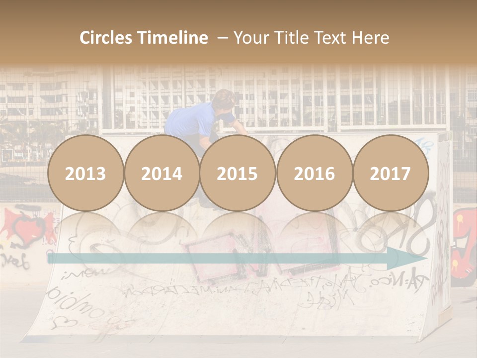 High Lifestyle Skatepark PowerPoint Template