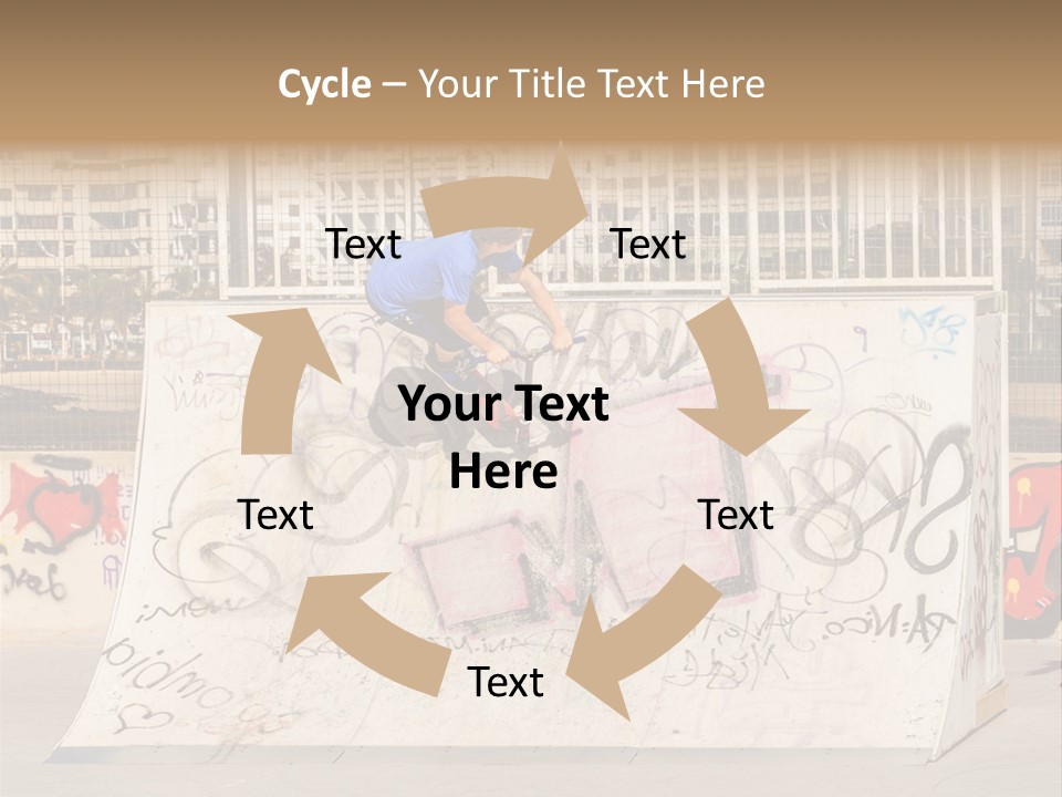 High Lifestyle Skatepark PowerPoint Template