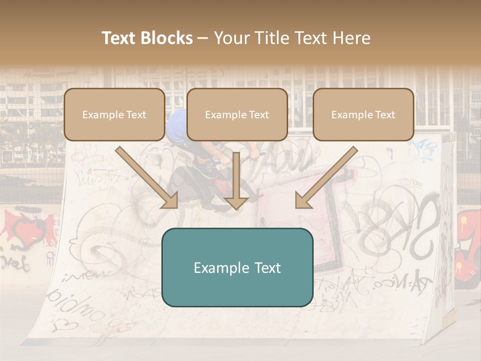 High Lifestyle Skatepark PowerPoint Template