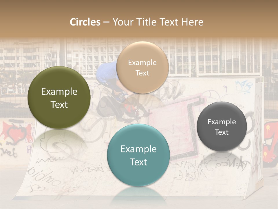 High Lifestyle Skatepark PowerPoint Template