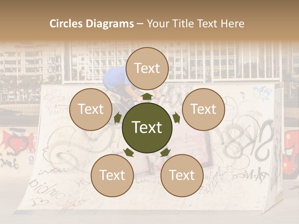 High Lifestyle Skatepark PowerPoint Template