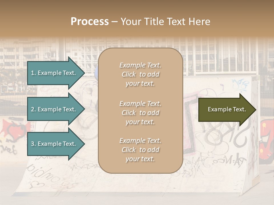 High Lifestyle Skatepark PowerPoint Template