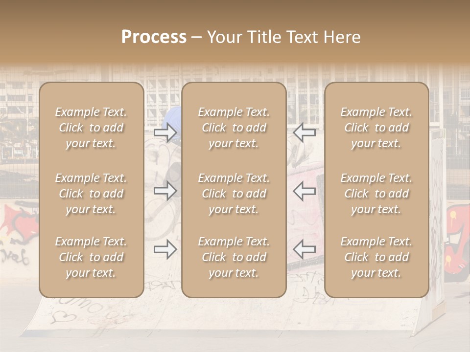 High Lifestyle Skatepark PowerPoint Template