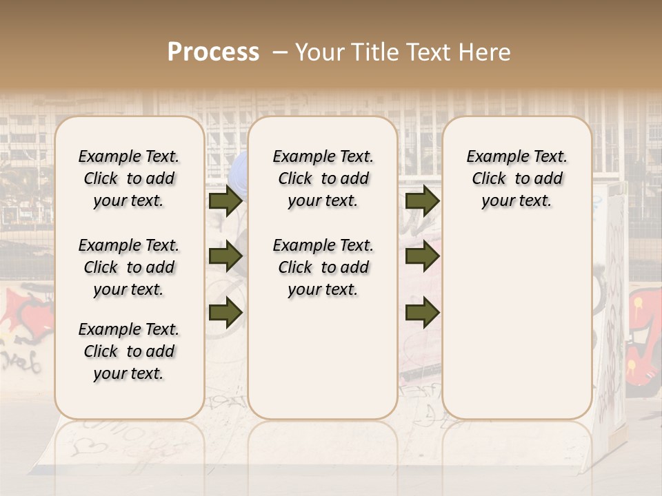 High Lifestyle Skatepark PowerPoint Template