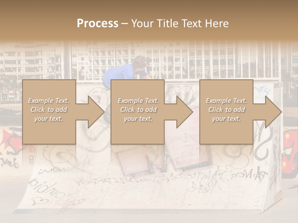 High Lifestyle Skatepark PowerPoint Template